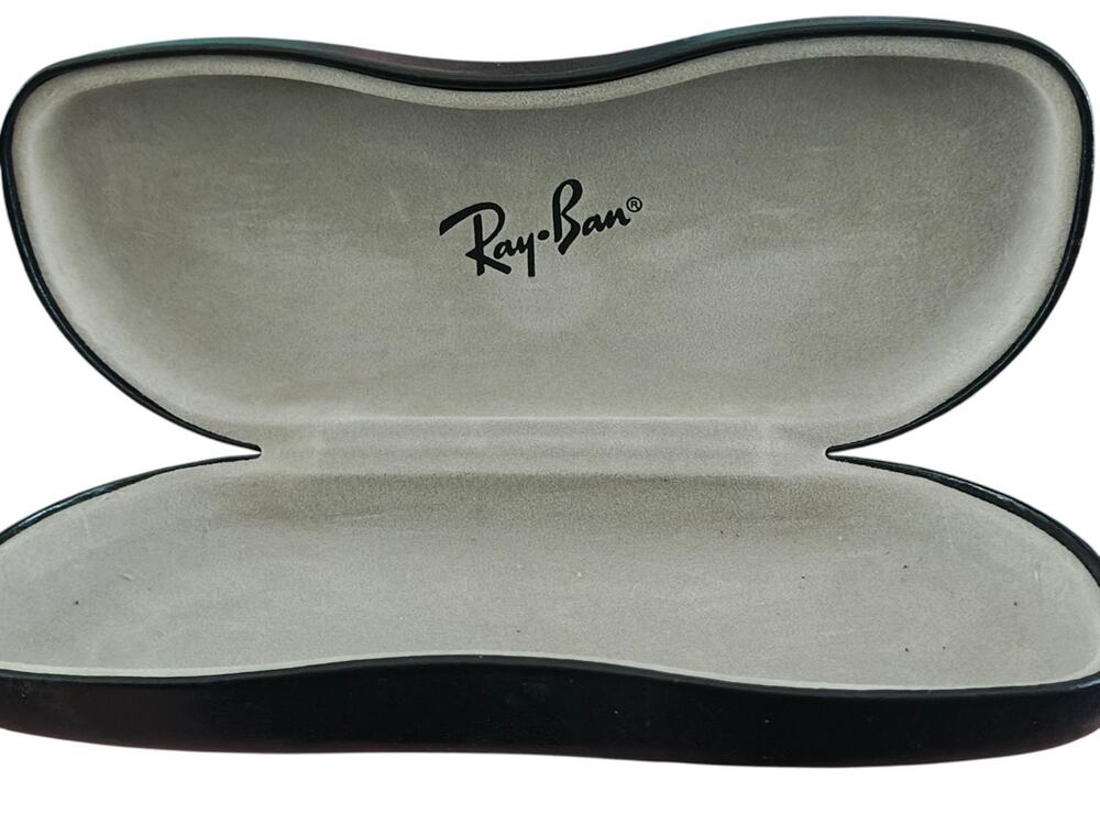 Ray-Ban Authentic Black Hard Clamshell Eyeglasses Case Large